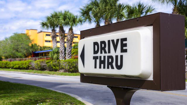 Fast food drive thru