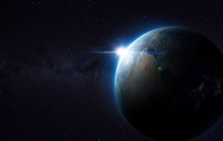 Earth as seen from outer space