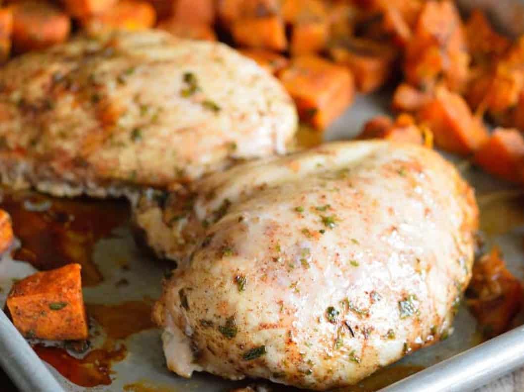 Chicken and cinnamon carrots and other sheet pan recipes