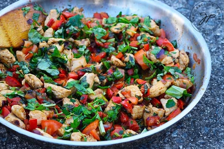 Paleo bell pepper chicken
