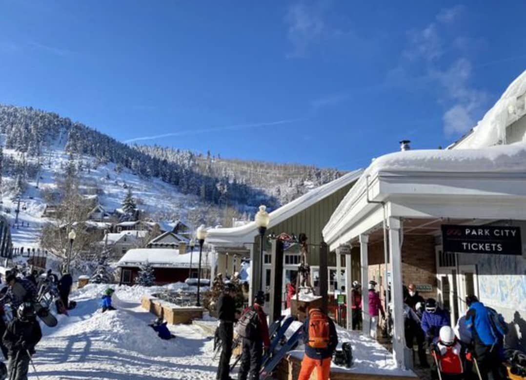 Winter in Park City, Utah