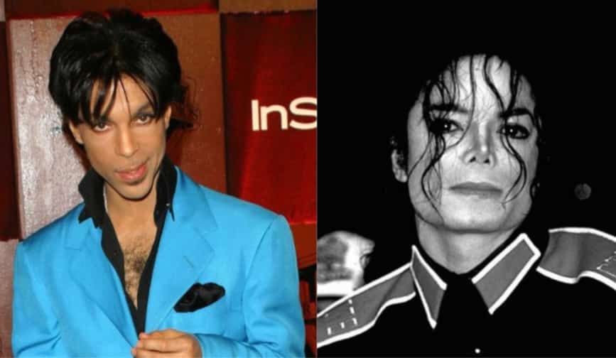 Prince and Michael Jackson