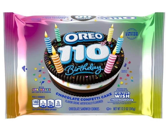 Oreo Chocolate Confetti Cake cookies