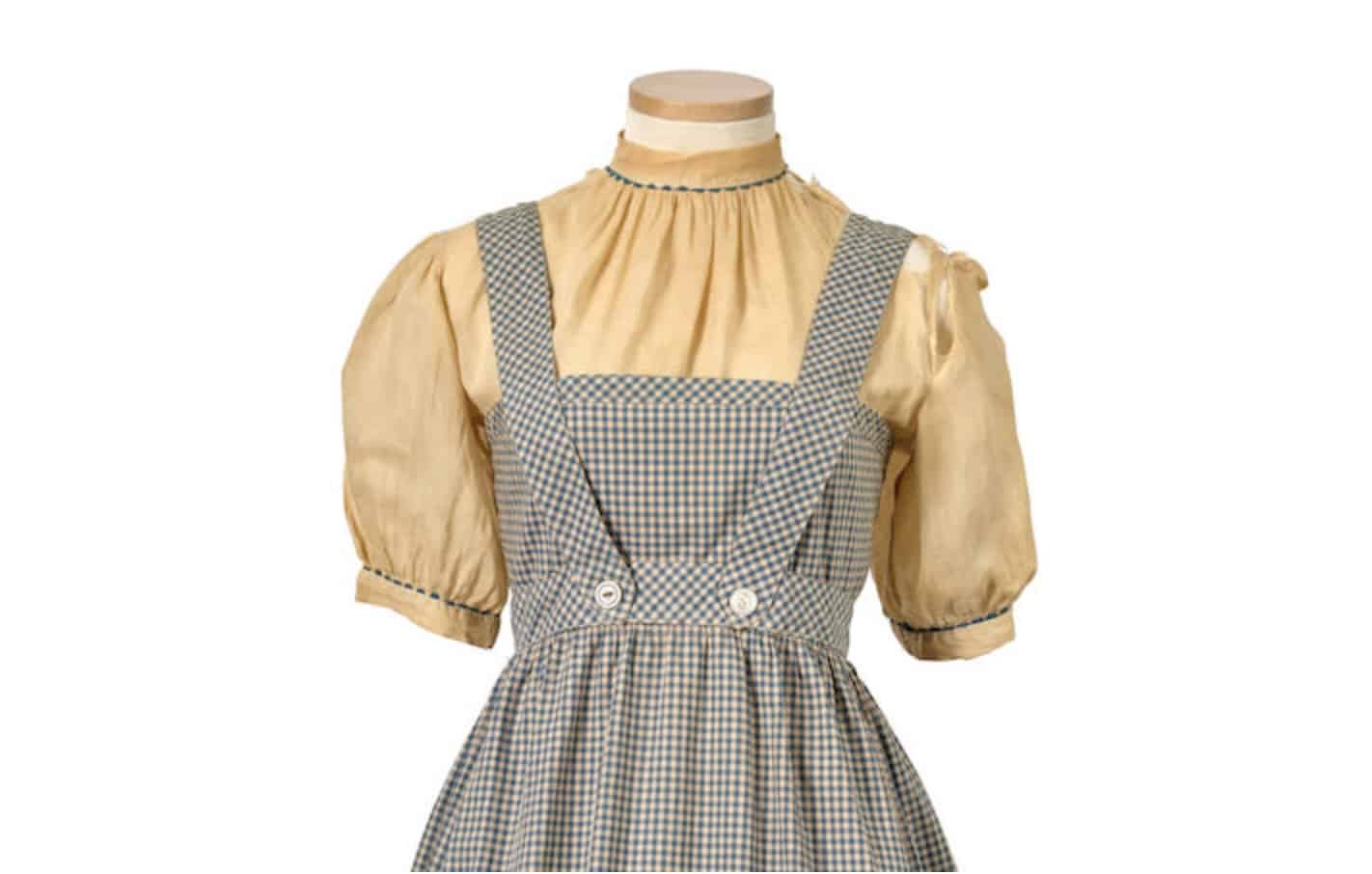 The lost 'Dorothy' dress from 'Oz'