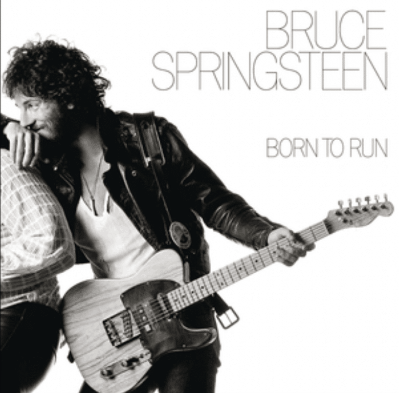 Front Cover for the album Born to Run by the artist Bruce Springsteen.