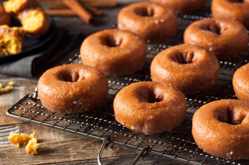 Pumpkin doughnut recipe