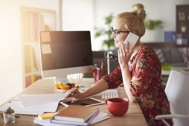 business owner filling out application