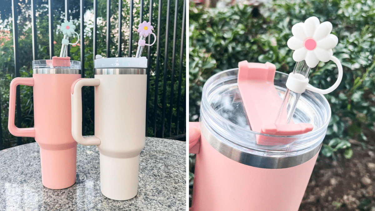 5 PCS Silicone Straw Covers Cap