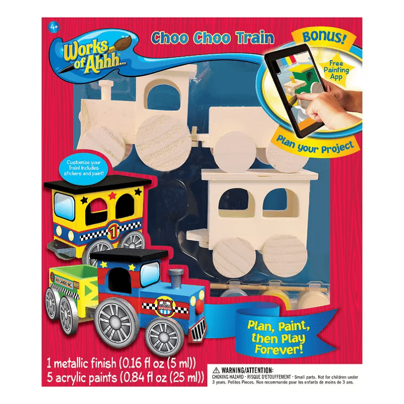 Kohl's Works of Ahh Choo Choo Painting Kit
