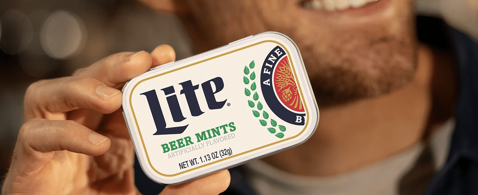 Miller Lite beer mints