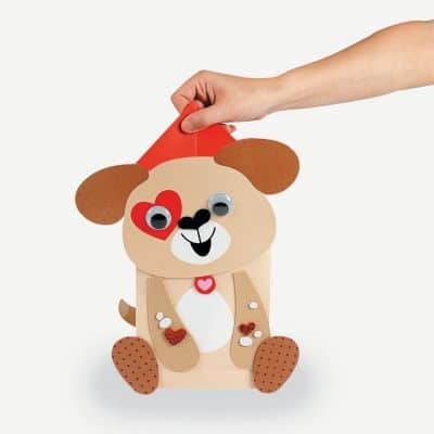 puppy dog valentine box