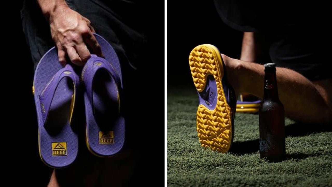 Reef Fanning Pregame Sandals With Bottle Opener