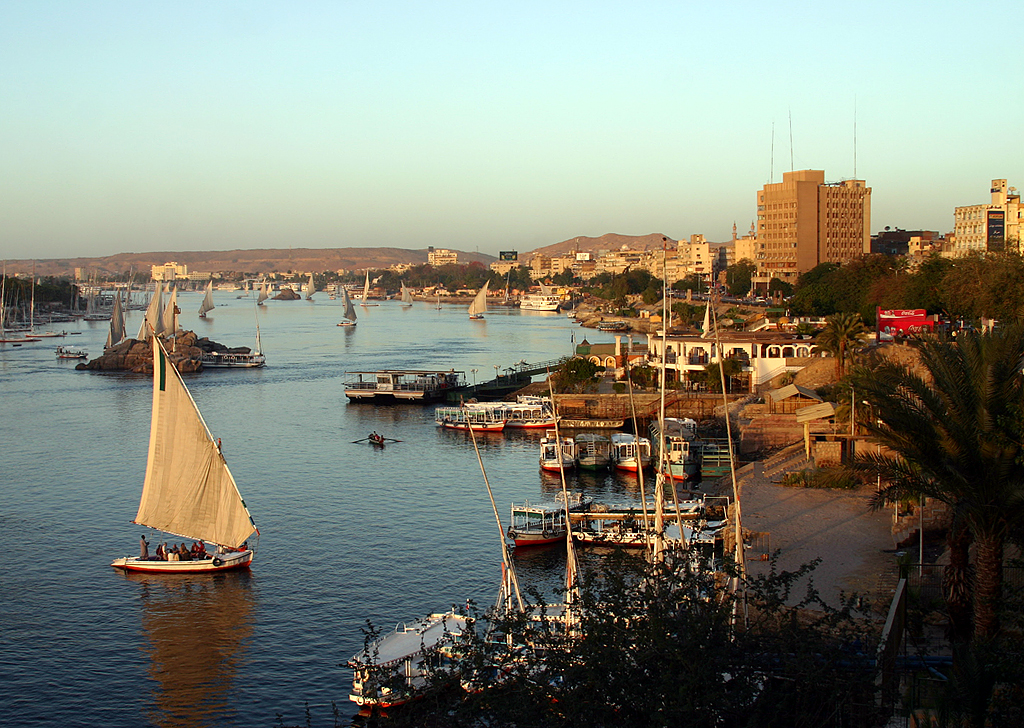 City of Aswan and the Nile River | Egypt