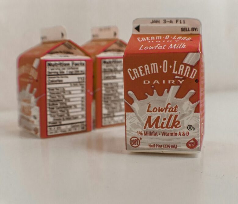 cartons of milk