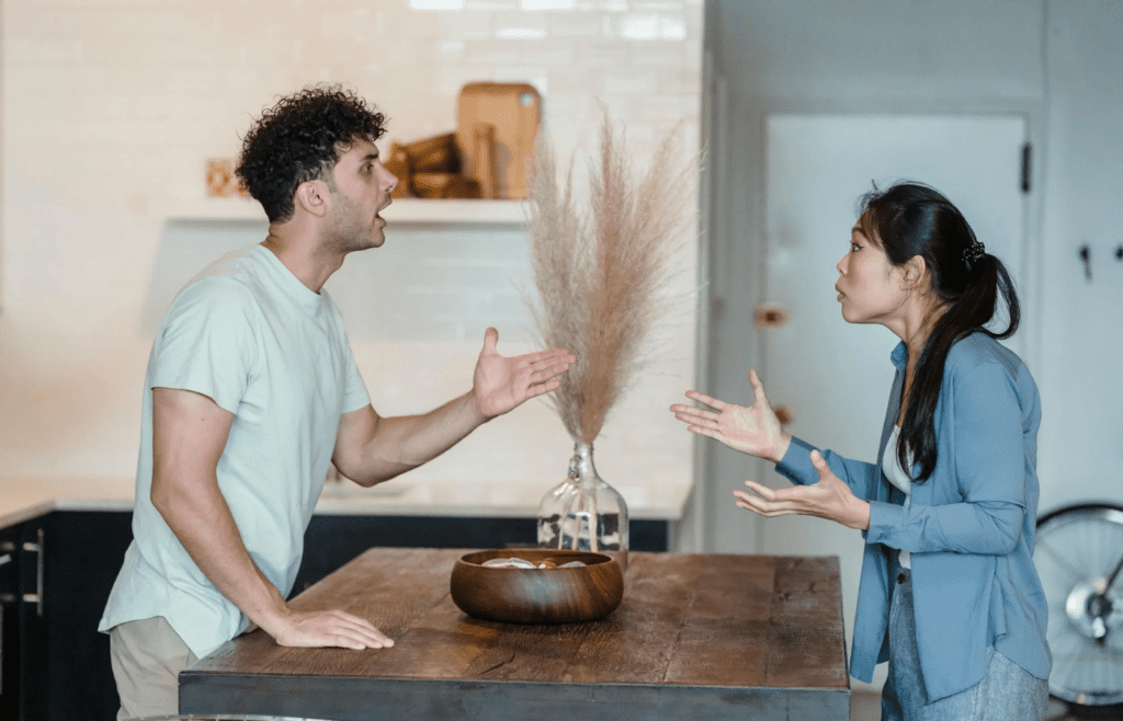 couple having a fight