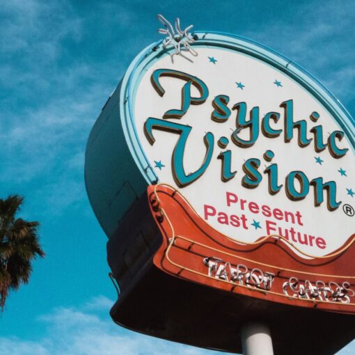 Psychic Vision signage
