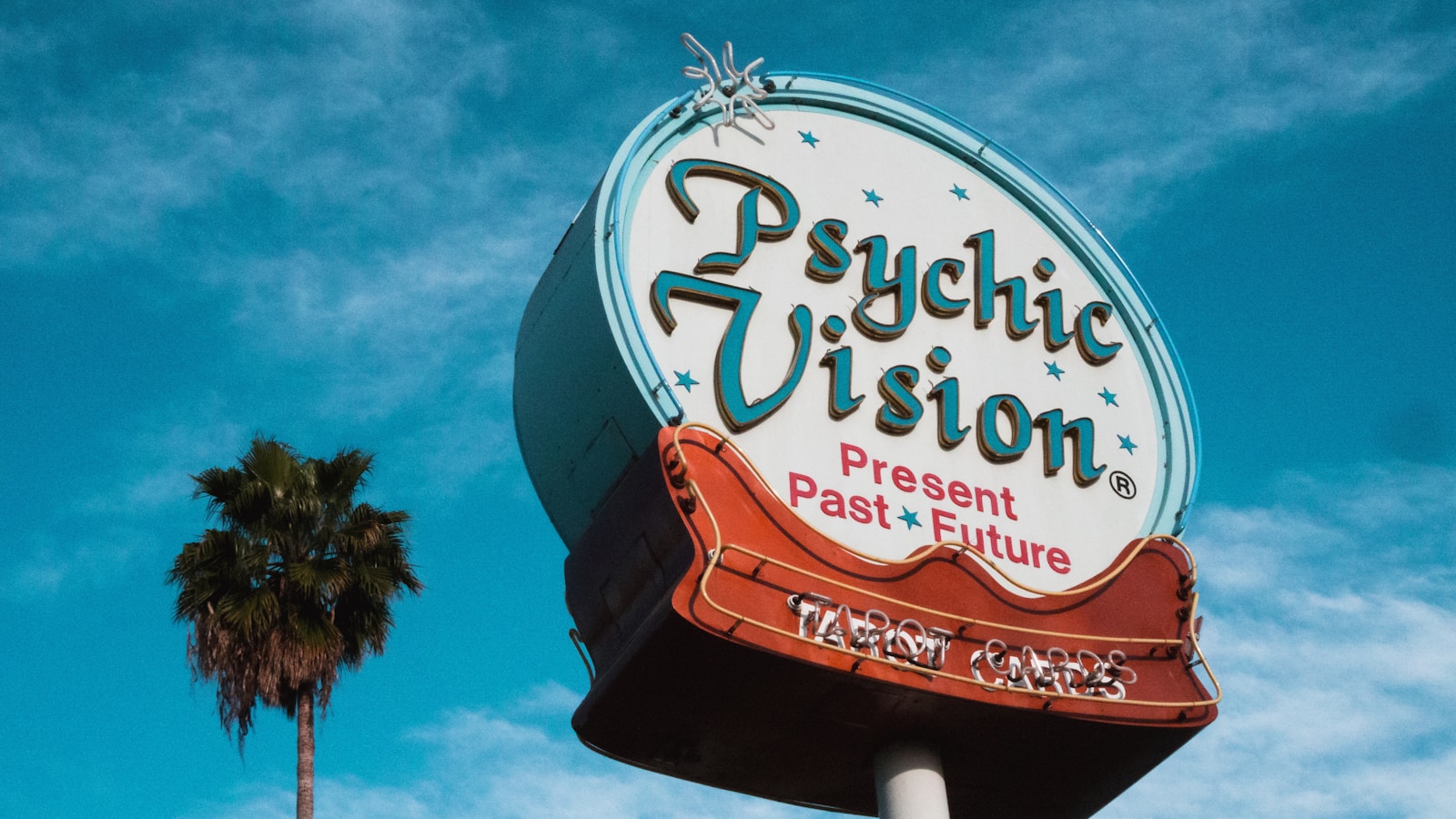 Psychic Vision signage