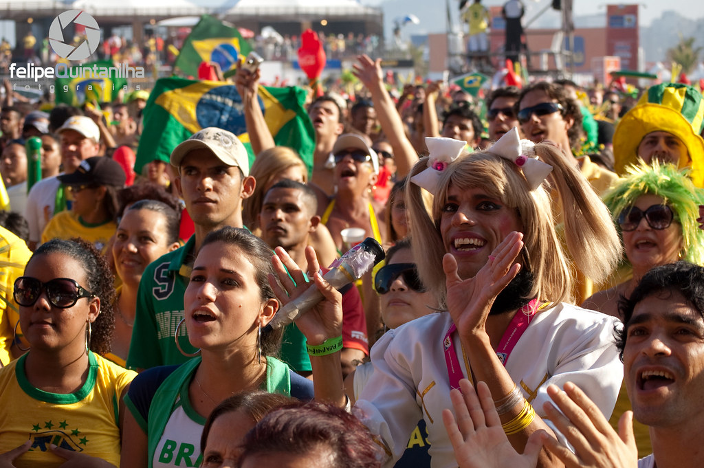 International FIFA Fan Fest - Rio de Janeiro - Praia de Copacabana - RJ - Brasil