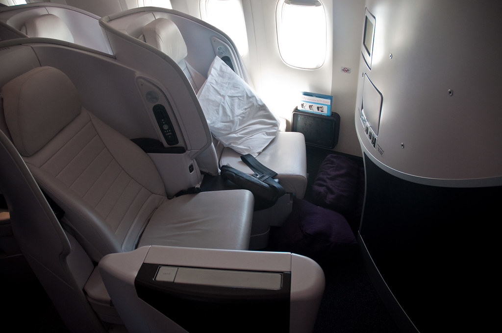 Air New Zealand's new 777-300ER interior featuring premium economy cabin seats