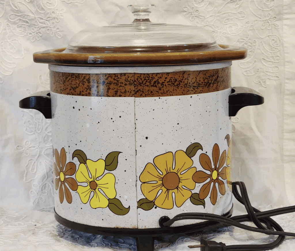 Crock-Pots with Earth-Tone Flowers