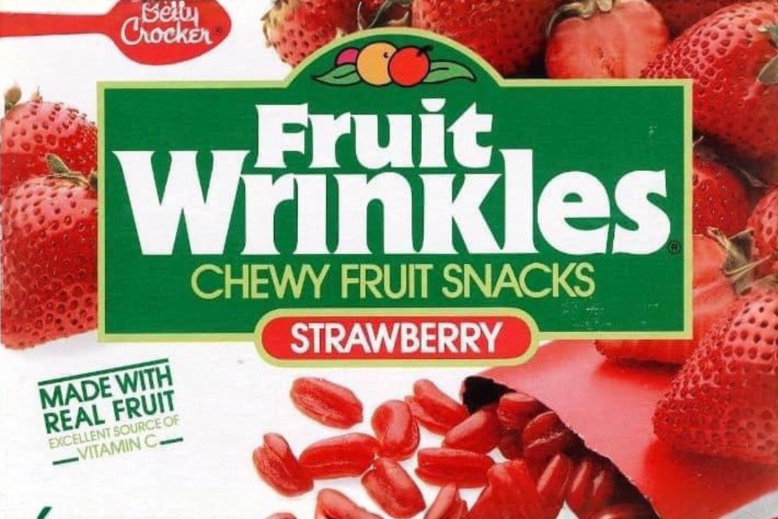 Fruit Wrinkles chewy fruit snacks