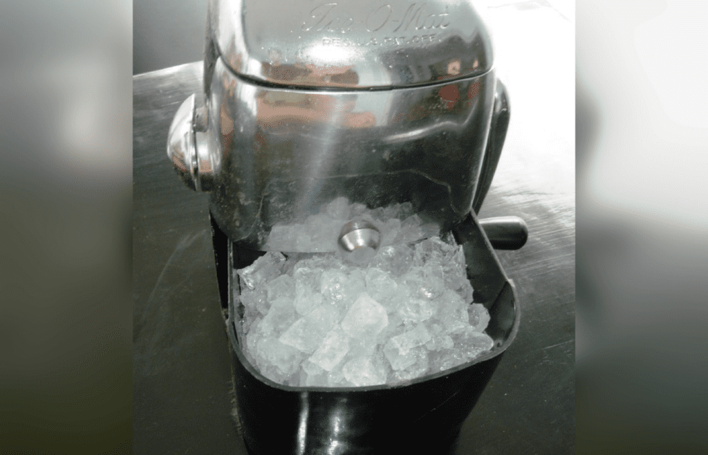 Ice Crushers Attached to the Fridge