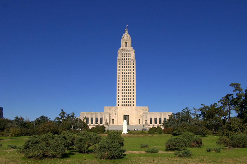 Louisiana State Capitol in Baton Rouge