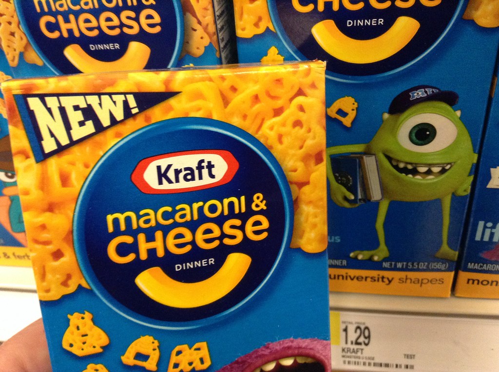 Monster's University Kraft Macaroni and Cheese