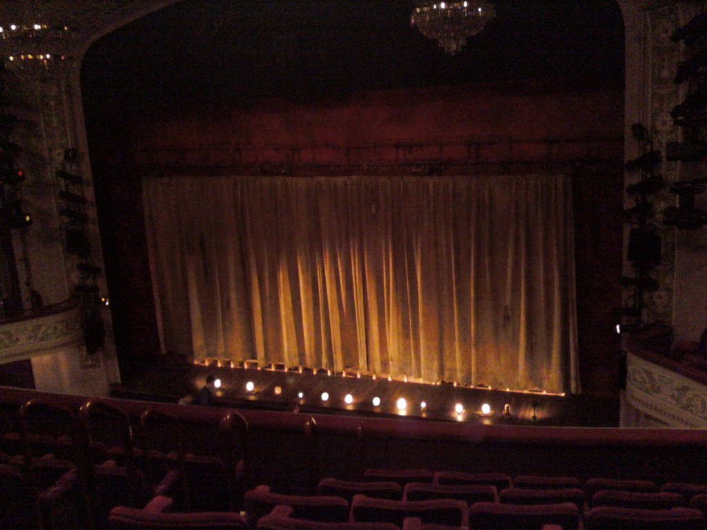 Broadway Theater Stage, reopening after the September 11 attack