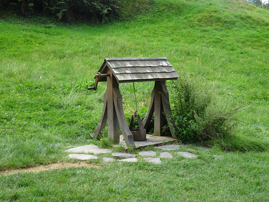 Historic Hidden Wooden Well
