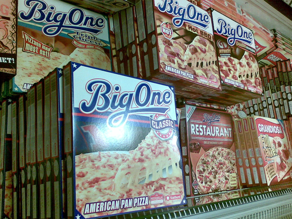 Even in the Arctic, Norwegians love their frozen pizza...