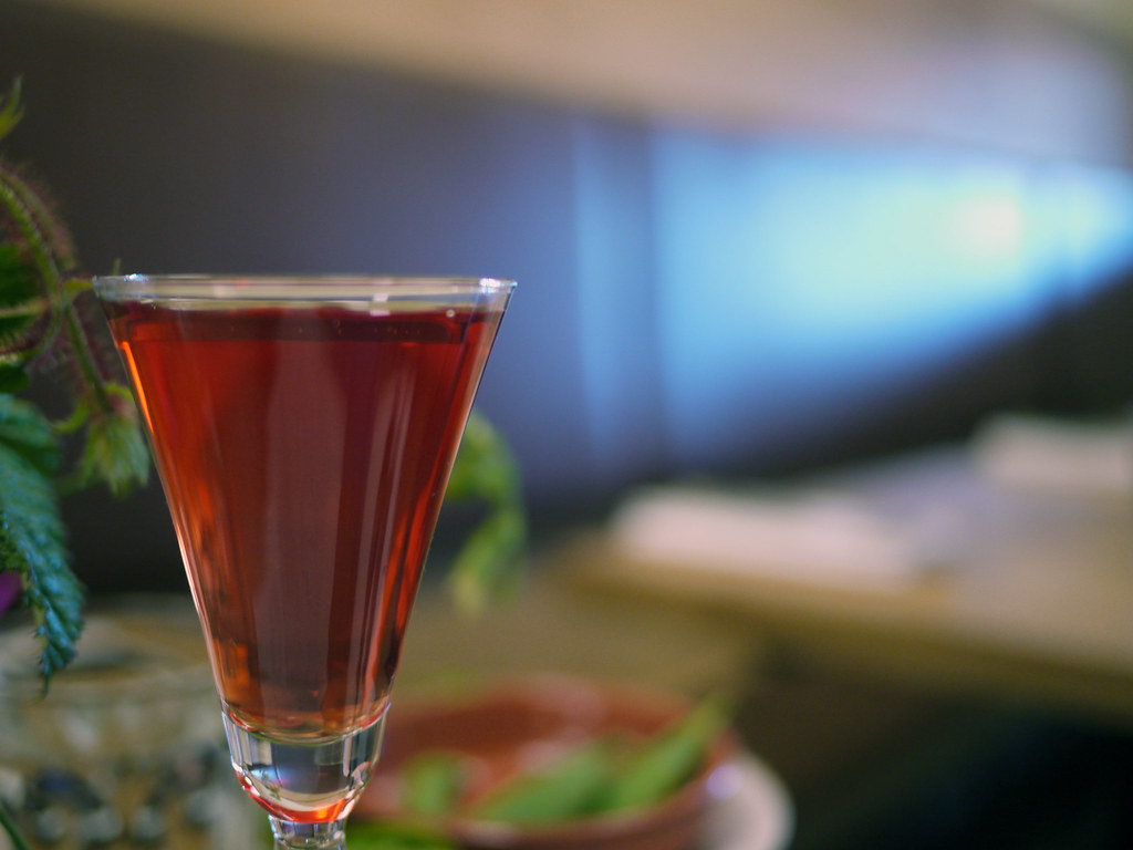 Mini Negroni cocktail