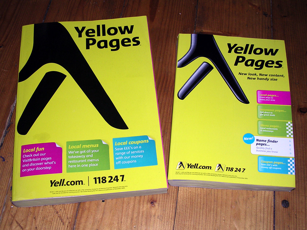 yellow pages