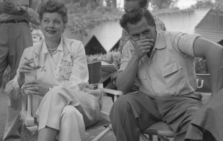 Lucille Ball and Desi Arnaz